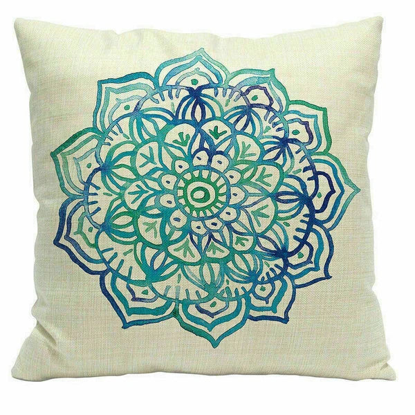 Decor Cushion Office Cover Case Sofa Geometry 18" Home Color