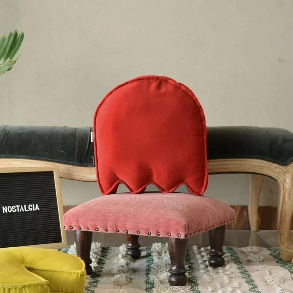 Velvet Pack Man Inspired Cushion