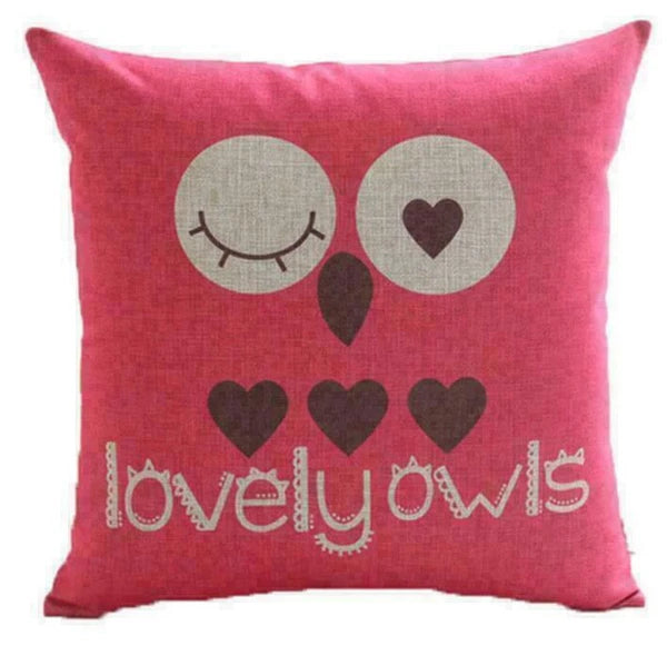 Decor Home Sofa  Animal Cartoon Cushion Case Cover Pillow Fashion