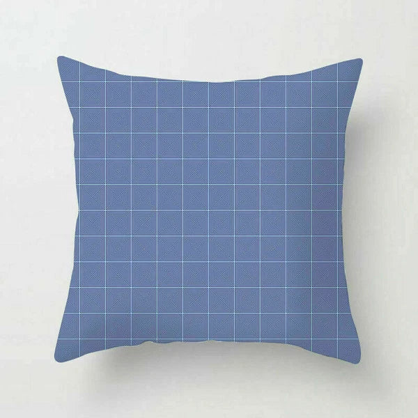 Polyester Geometric Sweet Pillow Case Sofa Waist Home Cover Cushion Decor 18"