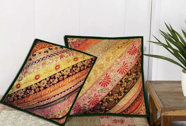 Throw Pillow Covers 16x16 Set of 2 Decorative Couch Pillow Case Cushion Covers