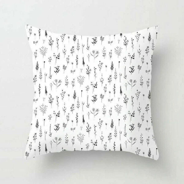Rustic Flower 18inch Pillow Case Sofa Bed Cushion Cover Home Decor