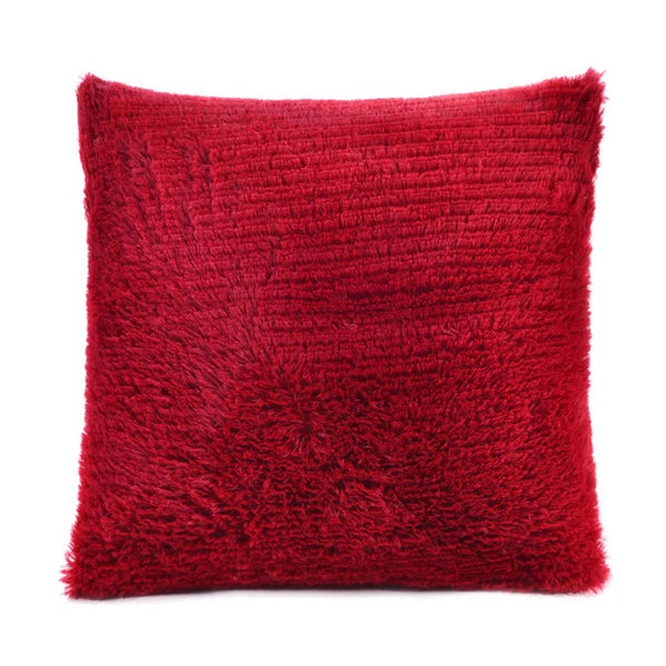 Cushion Cover Solid Color Soft Pillowcase Office Home Bed Sofa Car Décor New