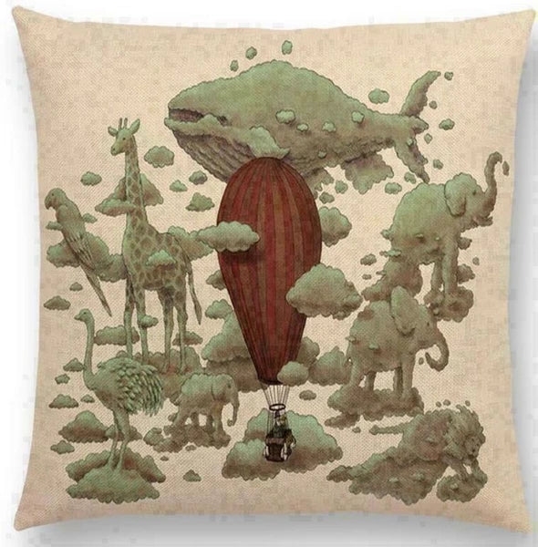 Decor cushion waist cover car Spaceman 18"*18"sofa pillow Home case