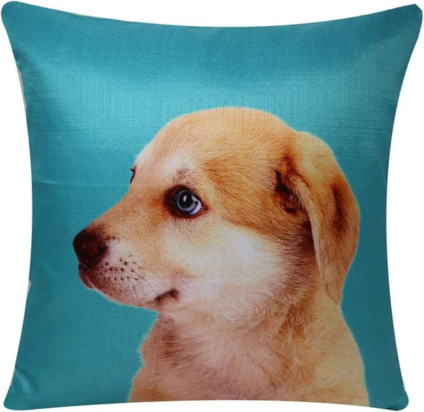Cushion Cover Animal Print for Home Sofa Chair Bed Couch, Decorative Pillowcases