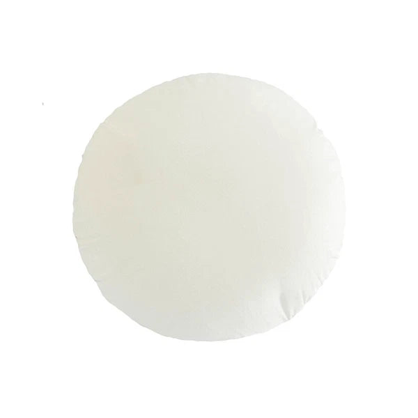 45cm Solid Color Round Cushion Cover Soft Velvet Pillowcase Sofa Bed Decor Props